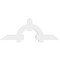 Ekena Millwork Ericson Architectural Grade PVC Gable Bracket, 72"W x 27"H x 4"D x 6"F, 9/12 Pitch GBP072X27X0406ERI00 - alternate 5